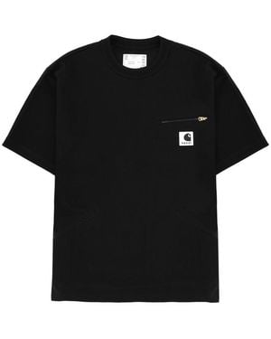 SACAI X CARHARTT WIP "" T-shirt - Black