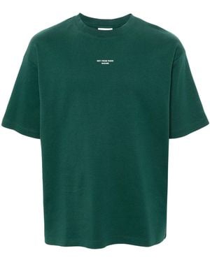 Drole de Monsieur Le T Shirt Slogan Classique - Green