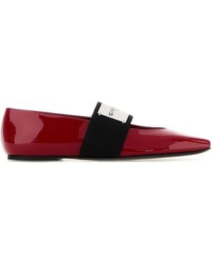 Givenchy Leather Squared Ballerinas