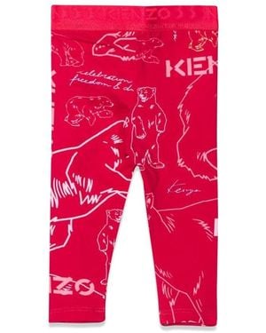 KENZO Leggings - Red
