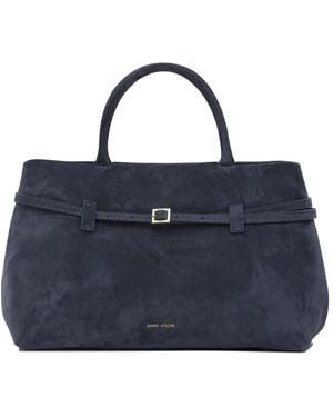 MANU Atelier "Le Cambon 35" Medium Handbag - Blue