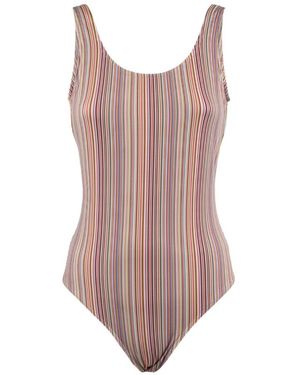 Paul Smith Damen Badeanzug U Shp Bk - Braun