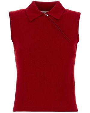 Miu Miu Crew Neck Sweater - Red