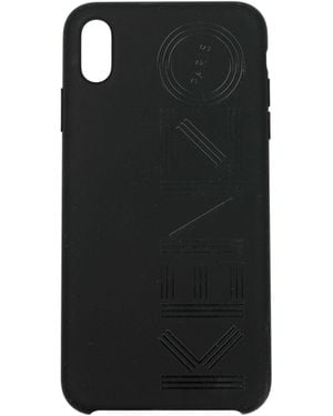 KENZO Porta Iphone Iphone Xs Max Uomo Pvc Nero - Black