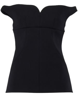 Philosophy Di Lorenzo Serafini Top Polyamide Elastane - Black