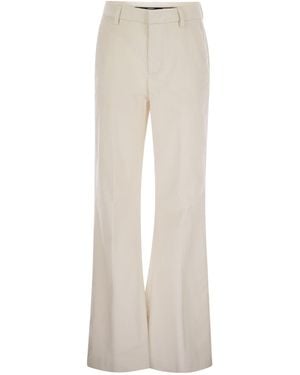 Dondup Janice Wide Cordhose - Natur