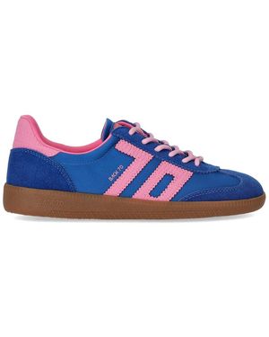 Back70 Ghost Satin Sneaker - Blue