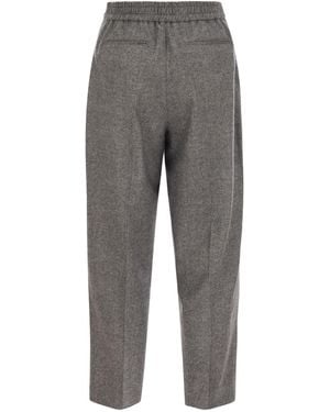 PT Torino Lola Wool And Cashmere Flanel Fabcy in Grey | Lyst UK