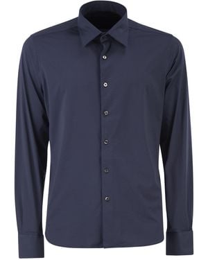 Rrd Stretch Oxford Shirt - Blue