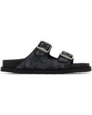 BIRKENSTOCK 1774 X BECOMES BERLIN Arizona Velvet 1774 - Black