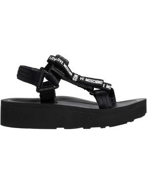 Love Moschino Sandals - Black