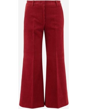 Ql2 Pantalon de mélodie de coton Stretch - Rouge