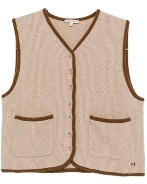 Moismont Angele Wool Cardigan - Natural