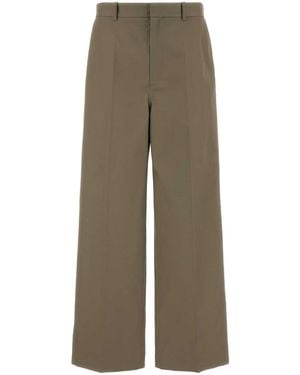 Balenciaga Khaki Twill Chino Pant - Green