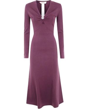 Twinset Doppelte Kleider lila