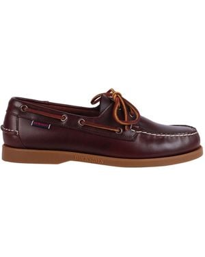 Sebago Docksides Portland gewachster Mokassin - Braun