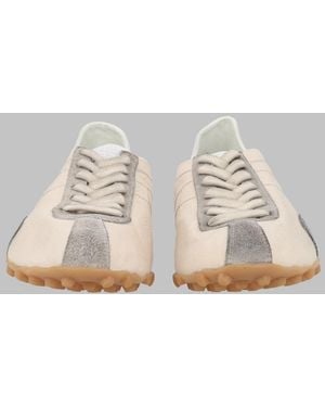 Maison Margiela Low-Top Lace-Up Trainers - Natural