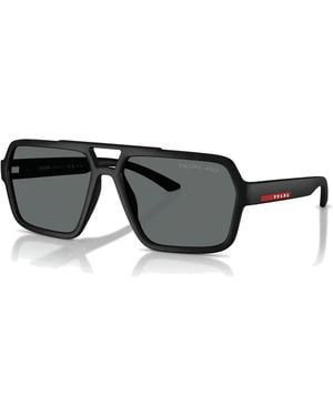 Prada Linea Rossa Psa06 S Sonnenbrille - Schwarz