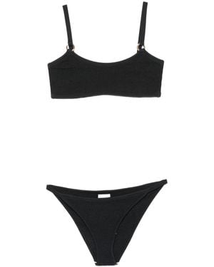 Hunza G Iris Bikini With Hoops - Black