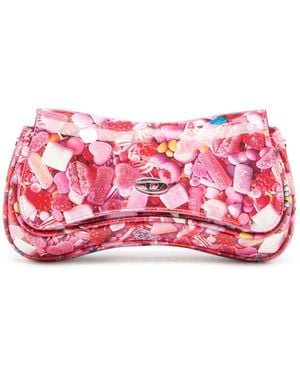 DIESEL Play Play Borse Clutch - Pink