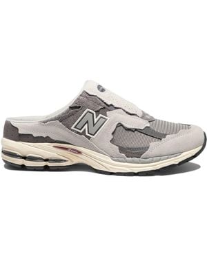 New Balance "2002N" Slippers - White