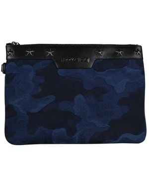 Jimmy Choo Derek Clutch -Tasche - Blau