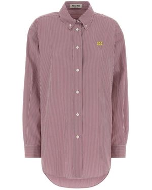Miu Miu Camicie - Purple