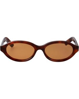 Retrosuperfuture Round Sunglasses 8 P9 - Brown