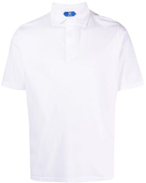KIRED Short-sleeved Cotton Polo Shirt - White