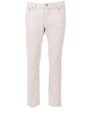 Jacob Cohen Hose 5 Pkt Slim Fit Nick - Natur