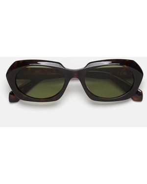 Retrosuperfuture Sonnenbrille Epoca 3627 Hzv Braun/Grün Unisex - Mehrfarbig