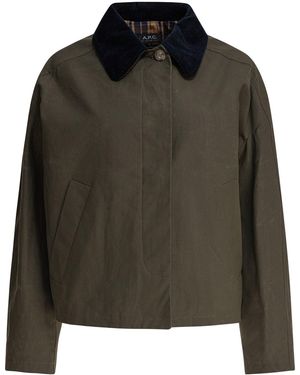 A.P.C. "Becca" Jacket - Grün