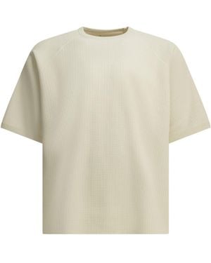 Goldwin Camiseta "Wf Light" con cuello redondo - Blanco
