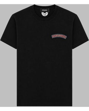 DSquared² T Shirt Con Logo - Black