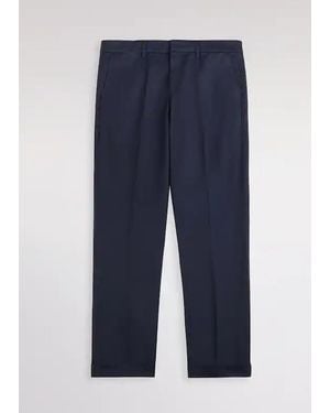 Fay Slim Fit Trousers - Blue