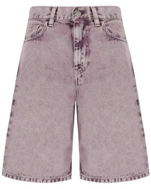 Carhartt W' Brandon Bermuda Shorts - Purple