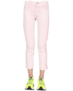 Stella McCartney Skinny High Rise Jeans - Pink