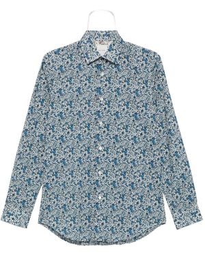 Paul Smith Shirts Clear - Blue
