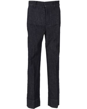 Max Mara Pantalone aus Denim - Blau