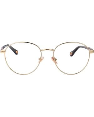 Chloé Acetate Optical Glasses - Metallic
