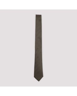Tom Ford Mulberry Silk Tie - Brown