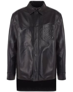 Loewe Lederen Jas - Zwart