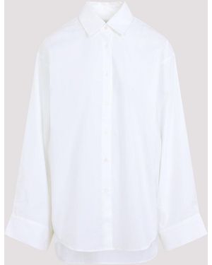 Frankie Shop Tilda Wiof Sleeve Shirt - White