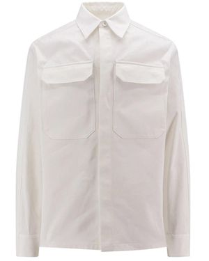 Jil Sander Katoenen Shirt - Wit
