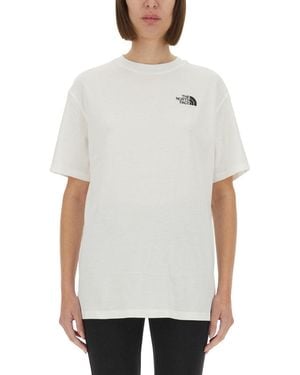 The North Face Logo Crew Neck T-Shirt - White