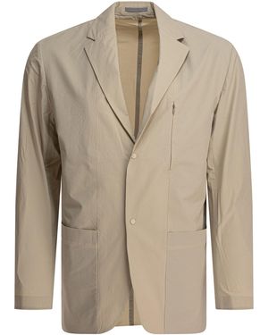 Norse Projects "Emil Travel Light" Blazer Jacket - Natural