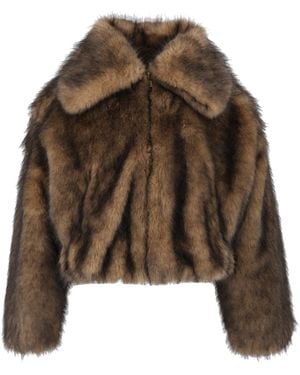 Michael Kors Namaakbont Blouson - Bruin