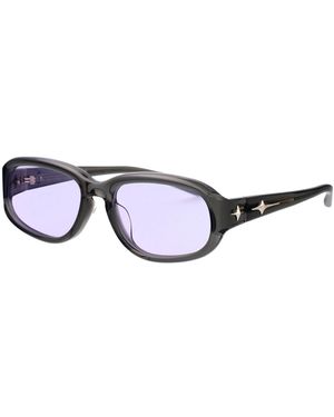 Gentle Monster Sanfte Monster quadratische Sonnenbrille RNA GC9 Gray Clear - Mehrfarbig