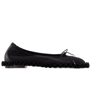 Simone Rocha Tutu Volant Ballerina's - Zwart