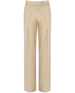FEDERICA TOSI Butter Wide Leg Trousers - Natural